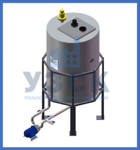 Вертикальный БДП с насосом в Узбекистане