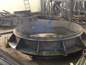 Клапан типа ПГВУ по чертежу заказчика в Узбекистане