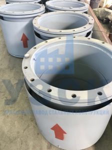 Сильфонные компенсаторы КСО Ду 500 в защитном кожухе и с экраном, фланцевые в Узбекистане