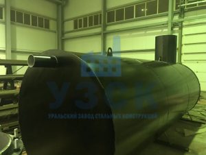 Резервуар горизонтальный стальной наземный в Узбекистане