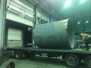 Доставка резервуара вертикального в Узбекистане