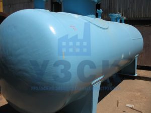 Резервуар РГС, емкость для газового конденсата с сферическими днищами в Узбекистане