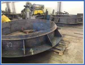 Клапан типа ПГВУ по чертежу заказчика в Узбекистане